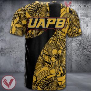 Arkansas-Pine Bluff Golden Lions Polynesian Pattern Shirt, Unique Sport Gifts For Fans - Vesles2014s 1