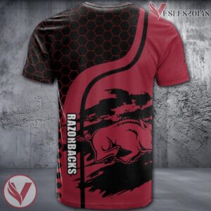 Arkansas Razorbacks NCAA Custom Shirt, Unique Sport Gifts For Fans - Vesles2014s 1