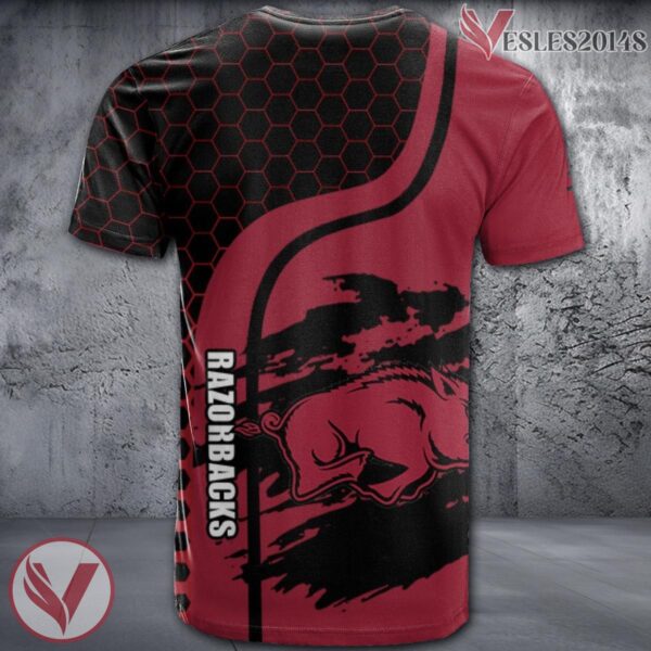 Arkansas Razorbacks NCAA Custom Shirt, Unique Sport Gifts For Fans - Vesles2014s 1