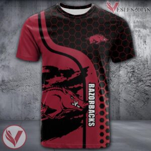 Arkansas Razorbacks NCAA Custom Shirt, Unique Sport Gifts For Fans - Vesles2014s