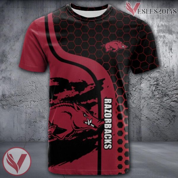 Arkansas Razorbacks NCAA Custom Shirt, Unique Sport Gifts For Fans - Vesles2014s