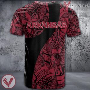 Arkansas Razorbacks Polynesian Pattern Shirt, Unique Sport Gifts For Fans - Vesles2014s 1