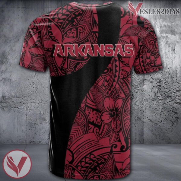 Arkansas Razorbacks Polynesian Pattern Shirt, Unique Sport Gifts For Fans - Vesles2014s 1