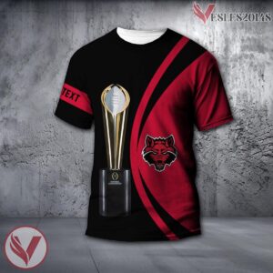 Arkansas State Red Wolves NCAA 2022 National Champions Legendary 3D Shirt - Vesles2014S
