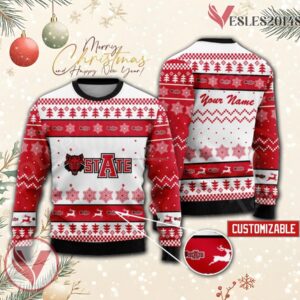 Arkansas State University Custom Ugly Christmas Sweater, Unique Gift For Fans - Vesles2014s
