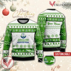 Arkansas State University-Mountain Home Custom Ugly Christmas Sweater, Unique Gift For Fans - Vesles2014s