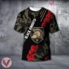 Army Black Knights NCAA With Red Poppy Flower 3D Shirt, Unique Gift For Fans - Vesles2014S