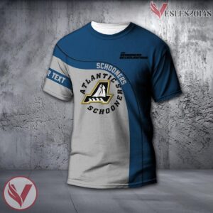 Atlantic Schooners Curve Customizable Shirt, Unique Gifts For CA Football Fans - Vesles2014s