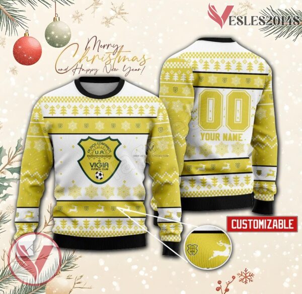 Atlético El Vigía Custom Ugly Christmas Sweater, Unique Gift For Fans - Vesles2014s