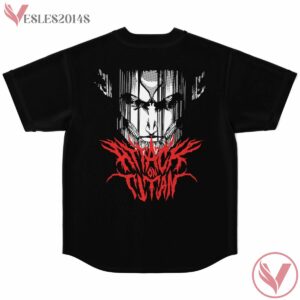 Attack on titan Baseball Jersey - Vesles2014s 1