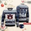 Auburn College Rugby Custom Ugly Christmas Sweater, Unique Gift For Fans - Vesles2014s