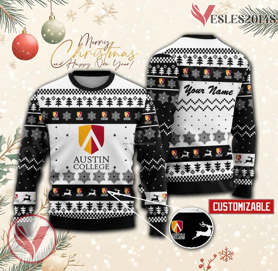 Austin College Custom Ugly Christmas Sweater, Unique Gift For Fans - Vesles2014s