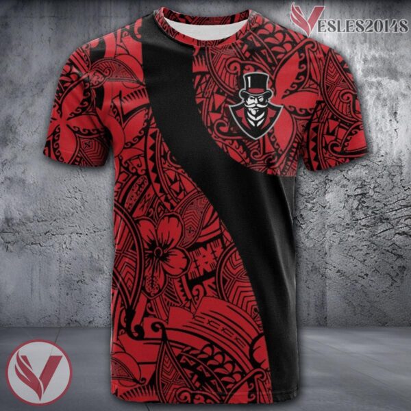 Austin Peay Governors Polynesian Pattern Shirt, Unique Sport Gifts For Fans - Vesles2014s