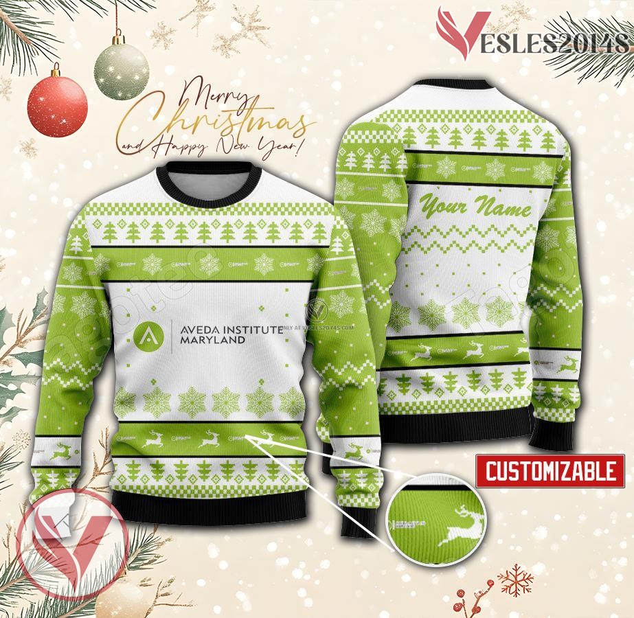 Aveda Institute-Maryland Custom Ugly Christmas Sweater, Unique Gift For Fans - Vesles2014s