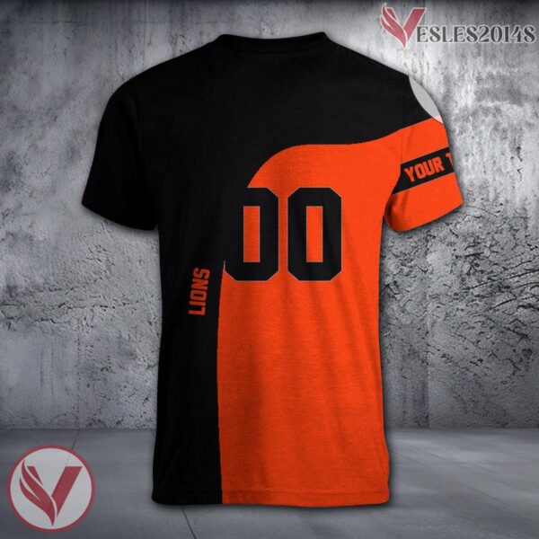 BC Lions Curve Customizable Shirt, Unique Gifts For CA Football Fans - Vesles2014s 1