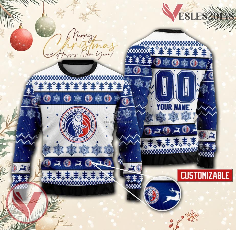 BC Tambov Custom Ugly Christmas Sweater, Unique Gift For Fans - Vesles2014s