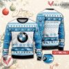 BMW Logo Personalized Ugly Christmas Sweater, Unique Gift For Fans - Vesles2014s