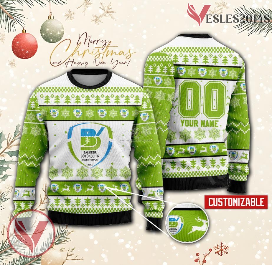 Balikesir Custom Ugly Christmas Sweater, Unique Gift For Fans - Vesles2014s