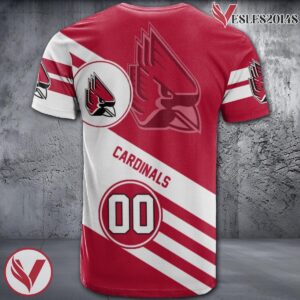 Ball State Cardinals Logo Custom NCAA Shirt, Unique Sport Gifts For Fans - Vesles2014s 1