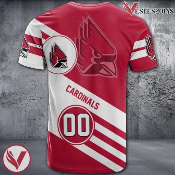 Ball State Cardinals Logo Custom NCAA Shirt, Unique Sport Gifts For Fans - Vesles2014s 1