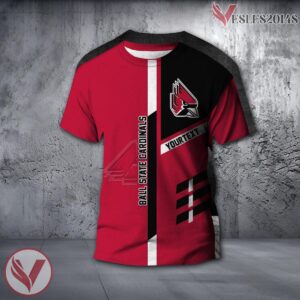 Ball State Cardinals Personalized Shirt, Unique Gifts For NCAA Fans - Vesles2014s