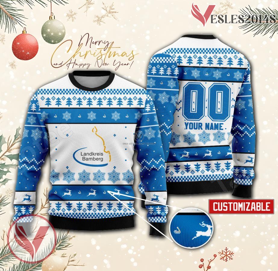 Bamberg Basketball Custom Ugly Christmas Sweater, Unique Gift For Fans - Vesles2014s