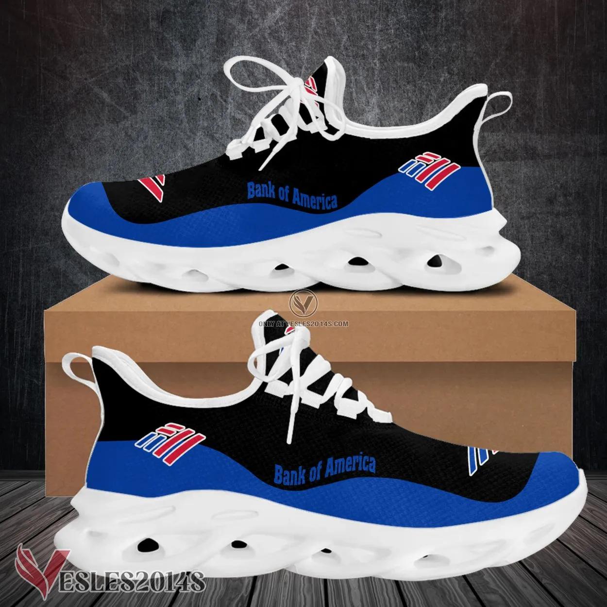 Bank Of America Logo Custom Shoes Style 2, Best Running Shoes For Fans - Vesles2014S 1