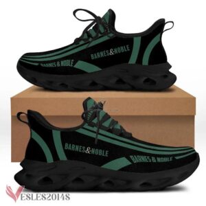 Barnes & Noble Logo Custom Shoes, Best Running Shoes For Fans - Vesles2014S