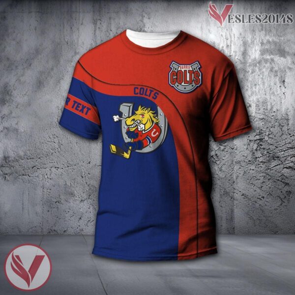 Barrie Colts Personalized Shirt, CA Hockey Sport Gifts For Fans - Vesles2014s