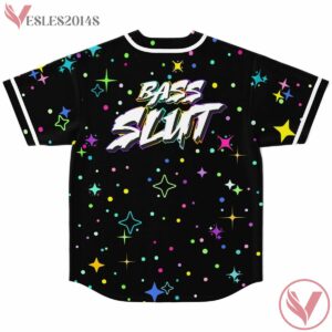 Bass slut rave Baseball Jersey - Vesles2014s 1