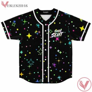 Bass slut rave Baseball Jersey - Vesles2014s
