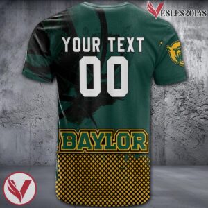 Baylor Bears Basketball Grunge Pattern Unique Personalized T Shirts - Vesles2014S 1