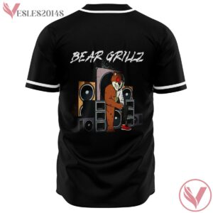 Bearn Grillz Demons Custom Red Black Split Jersey - Vesles2014s 1