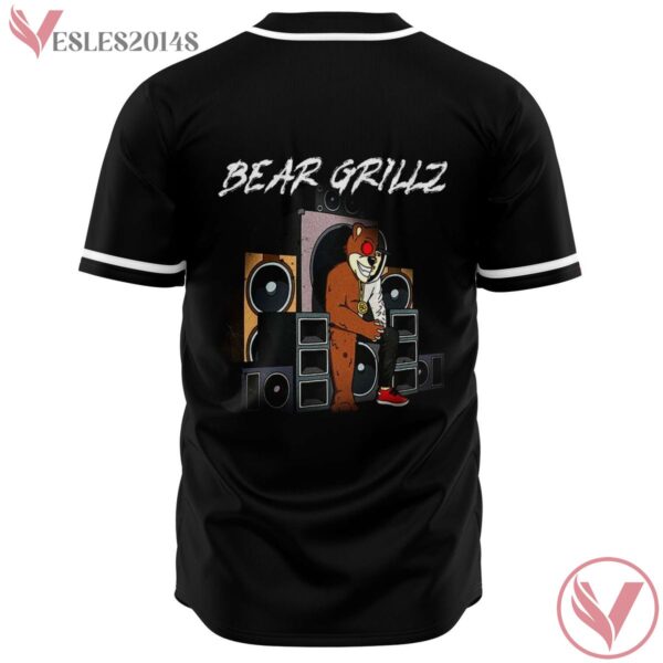 Bearn Grillz Demons Custom Red Black Split Jersey - Vesles2014s 1