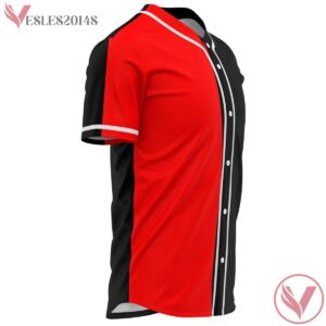 Bearn Grillz Demons Custom Red Black Split Jersey - Vesles2014s 3