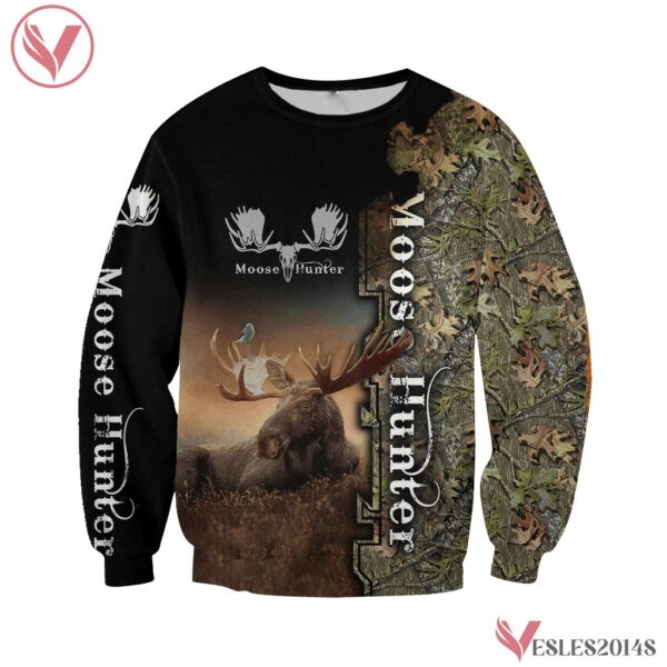 Beautiful Moose Camo Sweatshirt,hoodie, T-shirt, Tank Top, Zip Up Hoodie - Uniform Custom Clothes, Unique Gifts For Employee - Vesles2014s 1