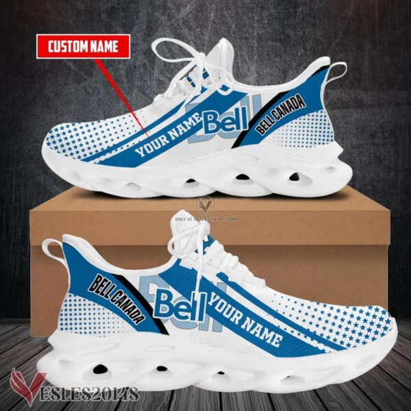 Bell Canada Logo Custom Shoes, Best Running Shoes For Fans - Vesles2014S 1
