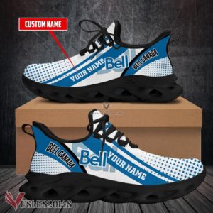 Bell Canada Logo Custom Shoes, Best Running Shoes For Fans - Vesles2014S
