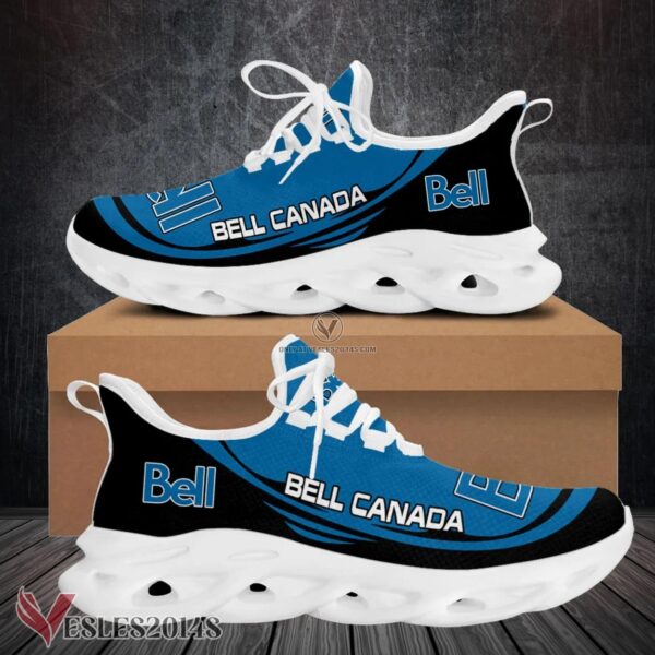 Bell Canada Logo Custom Shoes Style 9, Best Running Shoes For Fans - Vesles2014S 1