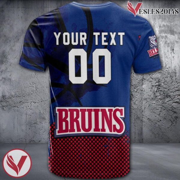 Belmont Bruins Basketball Grunge Pattern Unique Personalized T Shirts - Vesles2014S 1