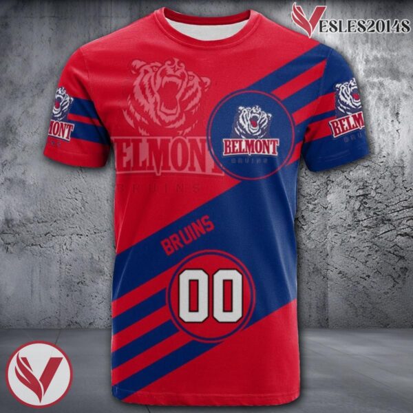 Belmont Bruins Logo Custom NCAA Shirt, Unique Sport Gifts For Fans - Vesles2014s