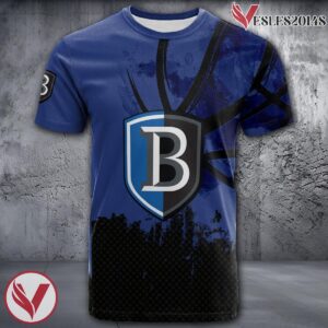 Bentley Falcons Basketball Grunge Pattern Unique Personalized T Shirts - Vesles2014S