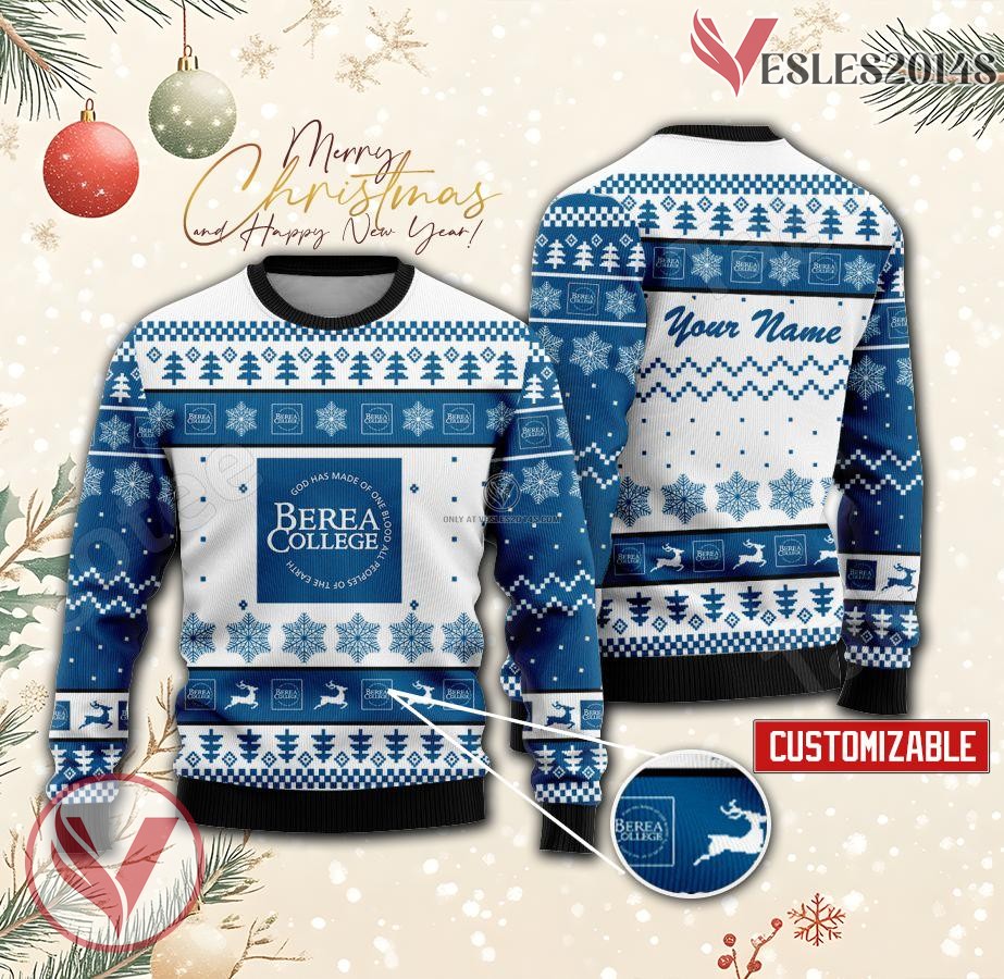 Berea College Custom Ugly Christmas Sweater, Unique Gift For Fans - Vesles2014s