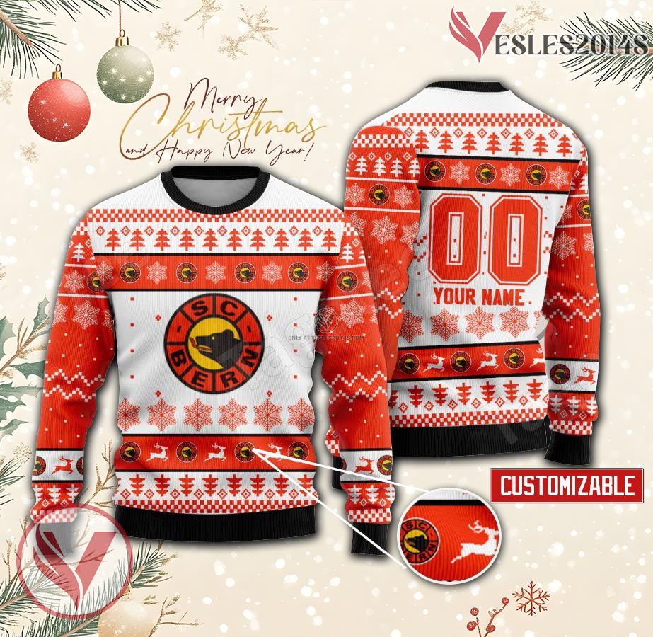 Bern Hockey Custom Ugly Christmas Sweater, Unique Gift For Fans - Vesles2014s