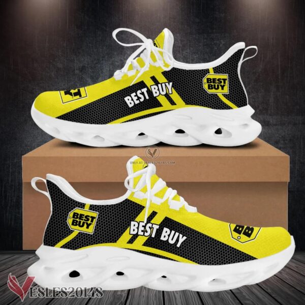 Best Buy Logo Custom Shoes Style 1, Best Running Shoes For Fans - Vesles2014S 1