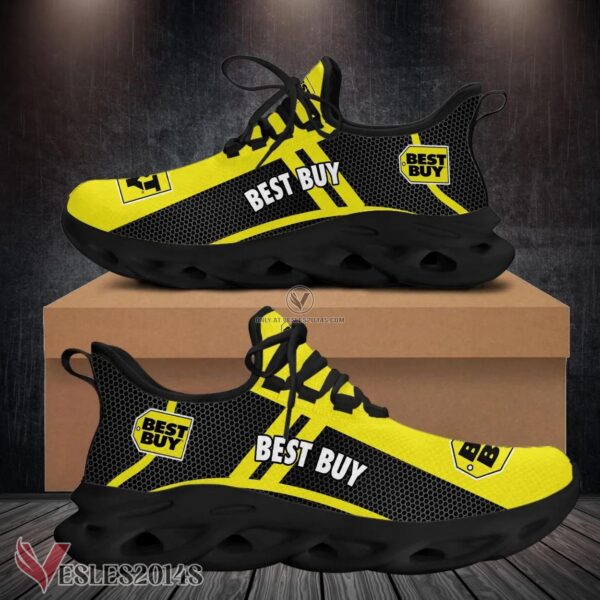 Best Buy Logo Custom Shoes Style 1, Best Running Shoes For Fans - Vesles2014S
