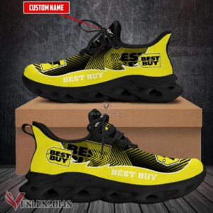 Best Buy Logo Custom Shoes Style 12, Best Running Shoes For Fans - Vesles2014S