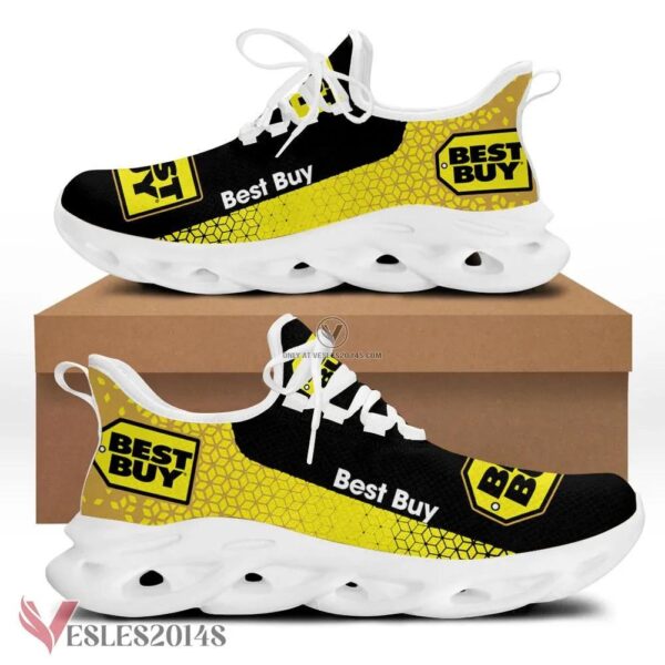 Best Buy Logo Custom Shoes Style 2, Best Running Shoes For Fans - Vesles2014S 1
