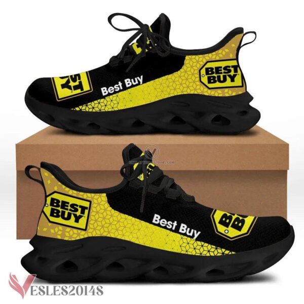 Best Buy Logo Custom Shoes Style 2, Best Running Shoes For Fans - Vesles2014S