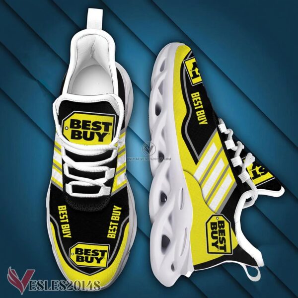 Best Buy Logo Custom Shoes Style 3, Best Running Shoes For Fans - Vesles2014S 1